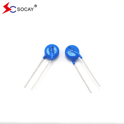 10D Series Metal Oxide Varistor 10D820K / 10D820KJ Ф10mm 135VC Moc znamionowa 0,4W