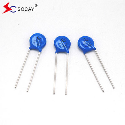 10D Series Metal Oxide Varistor 10D820K / 10D820KJ Ф10mm 135VC Moc znamionowa 0,4W