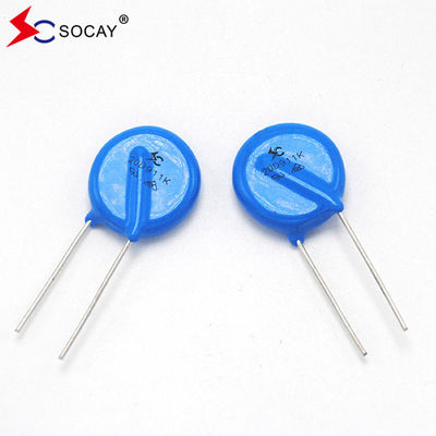 Ф20mm Metal Oxide Varistor 20D101K / 20D101KJ Szerokie napięcie robocze V1mA 18V - 1800V