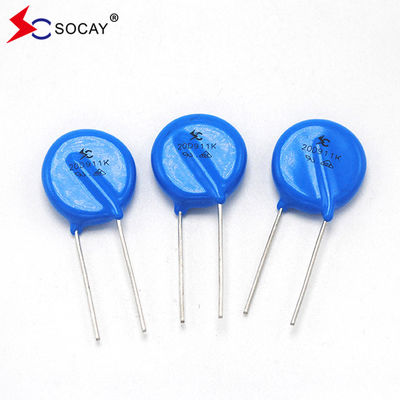 Ф20mm Metal Oxide Varistor 20D101K / 20D101KJ Szerokie napięcie robocze V1mA 18V - 1800V
