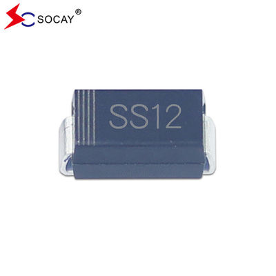 20V powtarzalny napięcie szczytowe SS12A Schottky Barrier Diode SMA Package