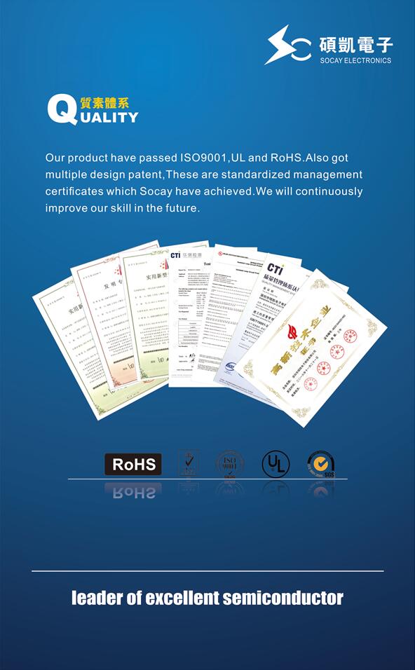 Shenzhen Socay Electronics Co., Ltd. Kontrola jakości